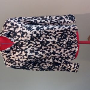 H&M Smooth Camo Blouse Size XXS